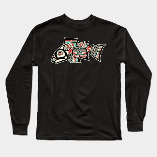 Alaskan Salmon Long Sleeve T-Shirt